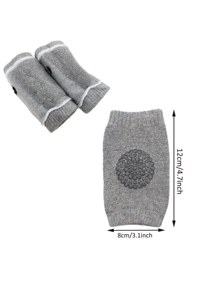 Baby Crawling Anti Slip Knee Pads,Baby Knee Protectors Toddlers Leg Warmers - Image 2