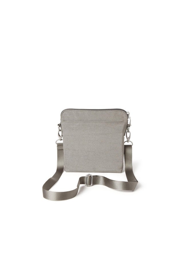 Baggallini Lets Escape Crossbody Bag for Women - 8.75 x 8 inch Medium Travel Handbag w/RFID card slots & Quick Access Pocket - Image 4