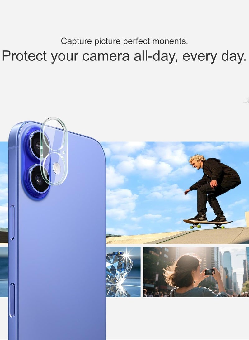 Wtech Apple iPhone 17 5G 2025 Premium Camera Lens Film Protector Shield (MLHICR) - Clear - Image 3