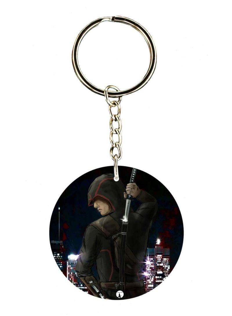Assasins Creed Double Side Printed Keychain
