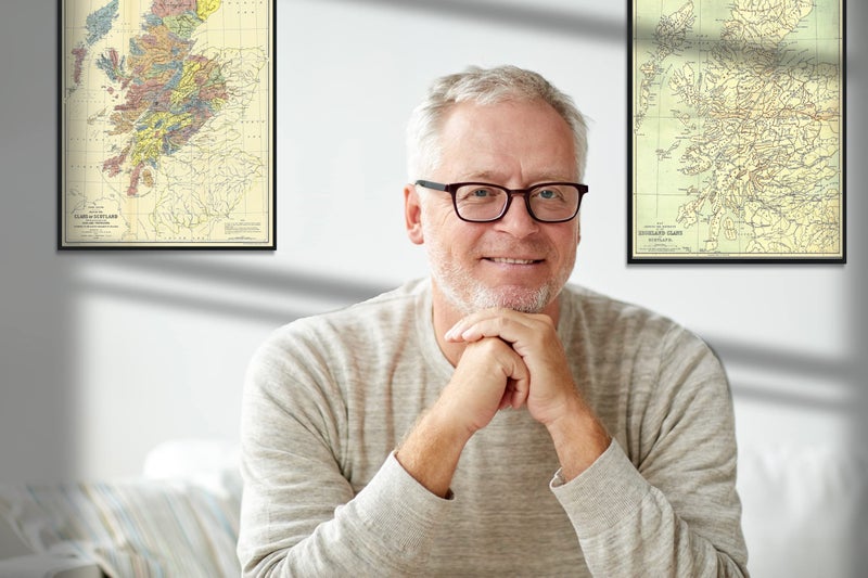 ArtCantHurtU Scottish Gifts - Clan Map of Scotland 1587-1594 - Locations Landowner Highland Published 1899 -History Poster - Wall Art Print Decor - Unframed Reproduction Campbell Raeburn Macgregor Maclaren Murray Keith Buchanan and more. (23"x30") - Image 5