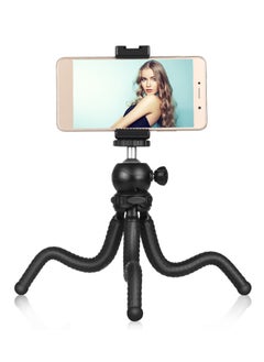 PULUZ Mini Octopus IPhone Holder Stand Tripod Holder Phone Mount for Sony  SLR Cameras, GoPro Hero 11/10/9, Iphone 15/14/13/12Cellphone Galaxy S22 S21 A52 A32, etc Black  - Image 2