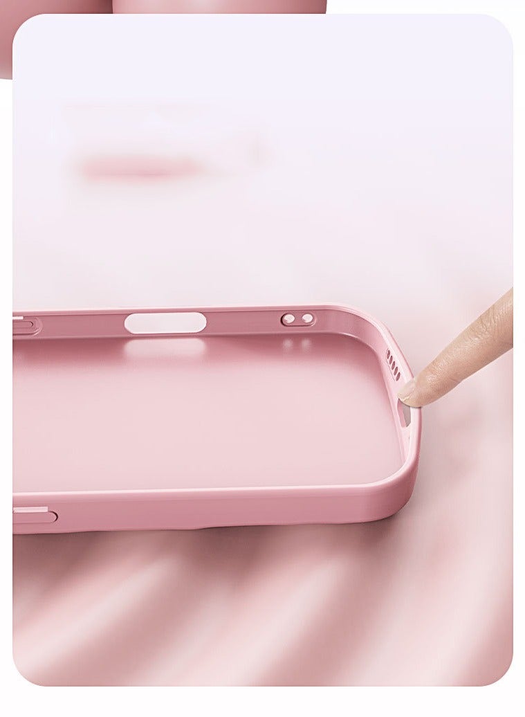 Universal Phone Case Iphone 15 Pro Max Mobile Case Cover With Mobile Case Cover, Soft Liquid Silicone Protection, Shock-Absorbing Accessories, Slim Protective Bottom, Comfortable To Maintain Touch Sensation And Anti Fingerprint - Image 3