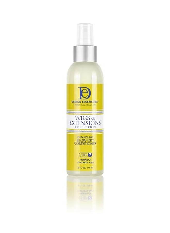 Design Essentials Moroccan Argan Oil Detangling Blowdry Conditioner Wigs & Extensions Collection 6 Oz (Packaging May Vary)  - Image 2
