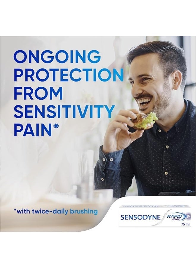 سنسوداين معجون أسنان مفعول سريع 75 مل - Image 5