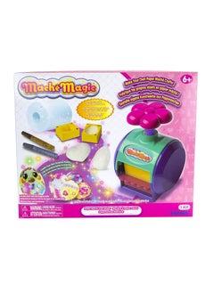 TOMY Mache Magic Creative play DIY Kids' Arts and Craft, Painting Kit for Children, Suitable for Boys and Girls Aged 6 Years and Older, Pink  - Image 1