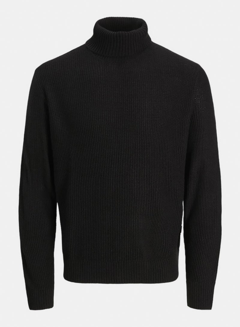 JACK & JONES Jjroy Knit Roll Neck Aw25 - Image 1