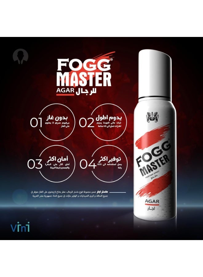 Fogg Master Perfume Spray Agar -120Ml - Image 3