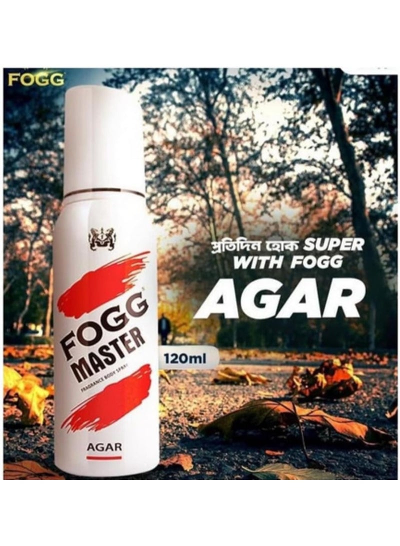Fogg Master Perfume Spray Agar -120Ml - Image 2