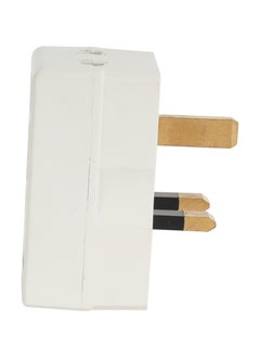 Olsenmark Olsenmark 3 Way Universal Adaptor- OMES1895, Square Pin, Global Compatibility, Three Ports, Compact and Portable Design  - Image 5