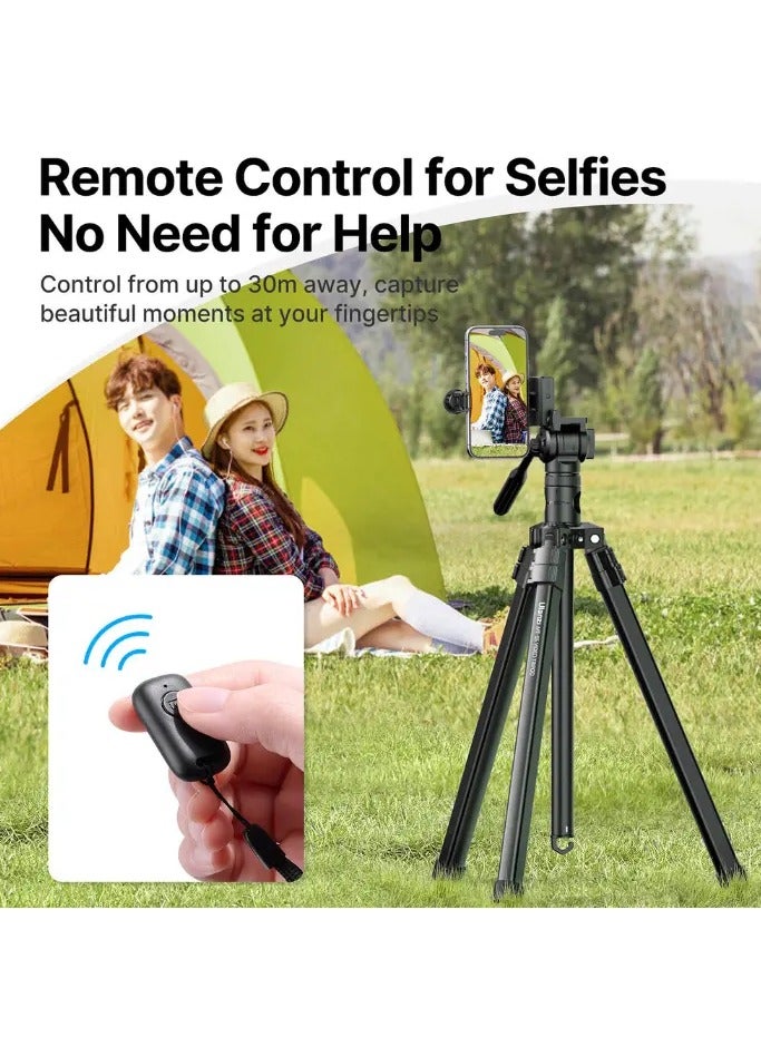 Ulanzi MT-65 Video Tripod with Pan/Tilt Head - Image 3