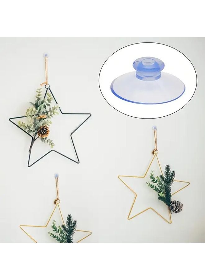 15PCS Super Strong Suction Cups Wall Mounted Hooks For Glass Windows Kitchen Bathroom - Image 3