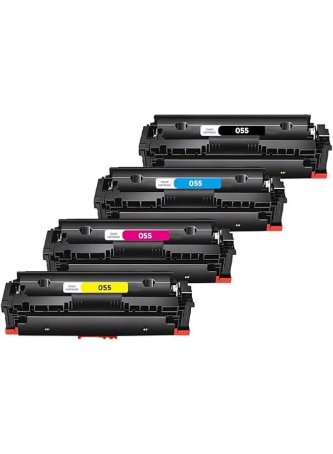 Terabyte Compatible Full Set Toner Cartridge Replacement for Canon 055 ForMF743Cdw MF741Cdw MF746Cdw LBP664Cdw Printers. - Image 1