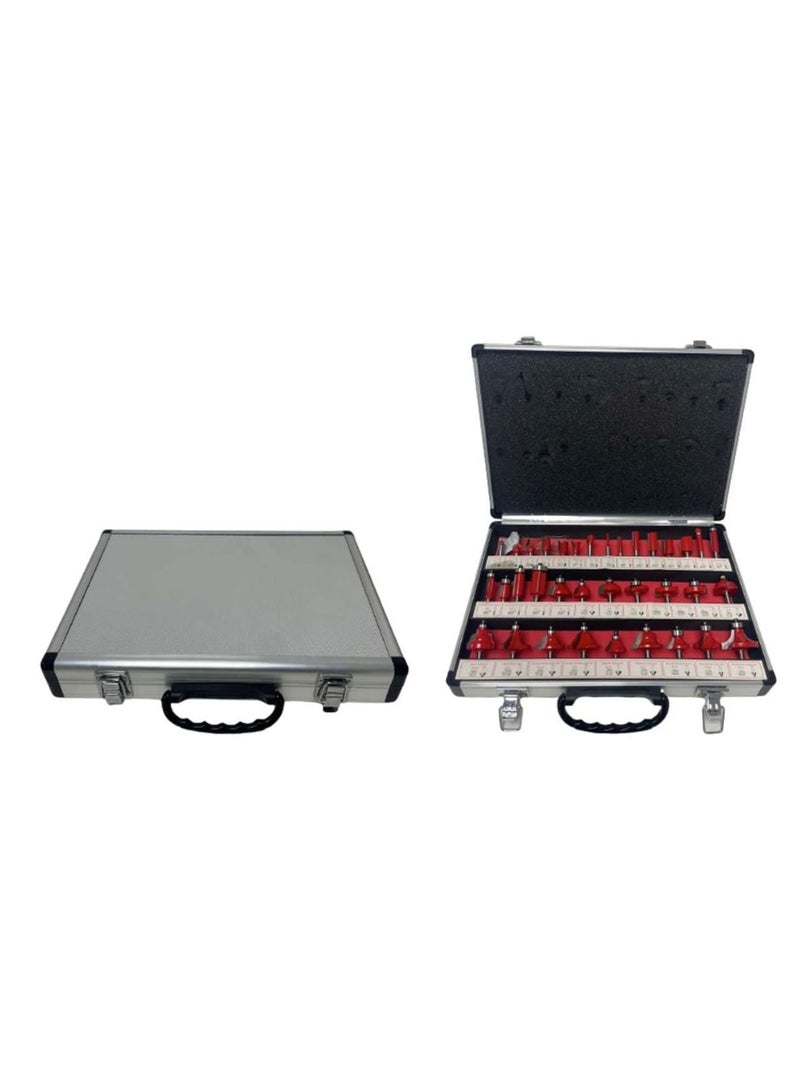 RACO RACO Professional Router Bit Set Tongue and Groove Wood Cutter 35-Pieces - Image 1