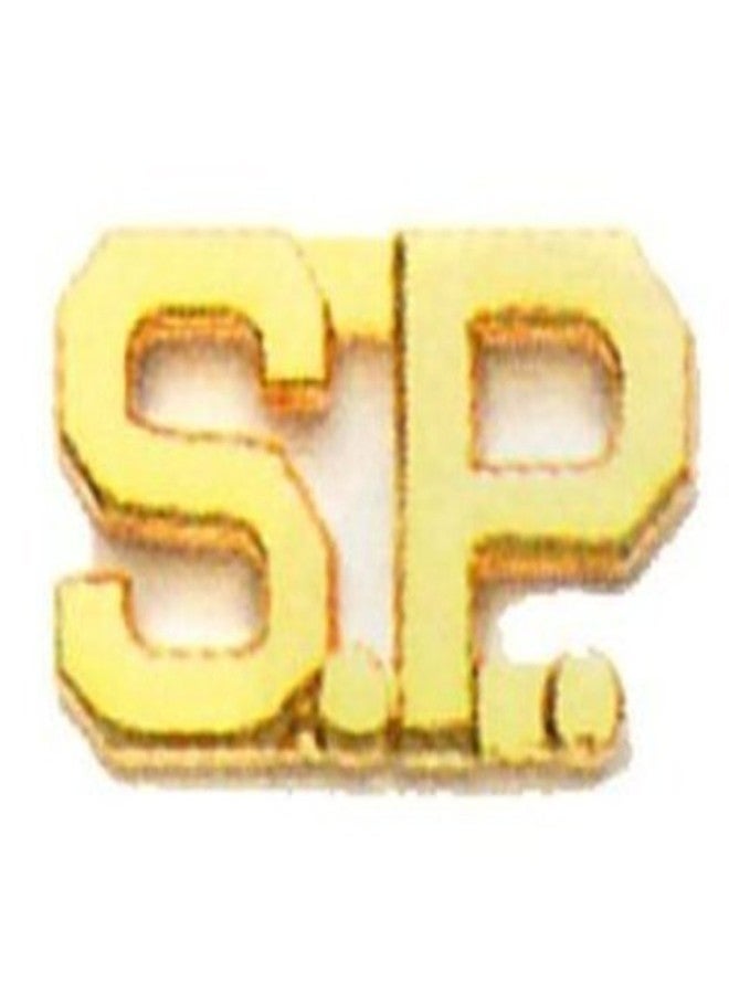 أتش دبليو سي دبابيس طوق خاصة لضباط الأمن وحراس الأمن، مصنوعة من النحاس والذهب