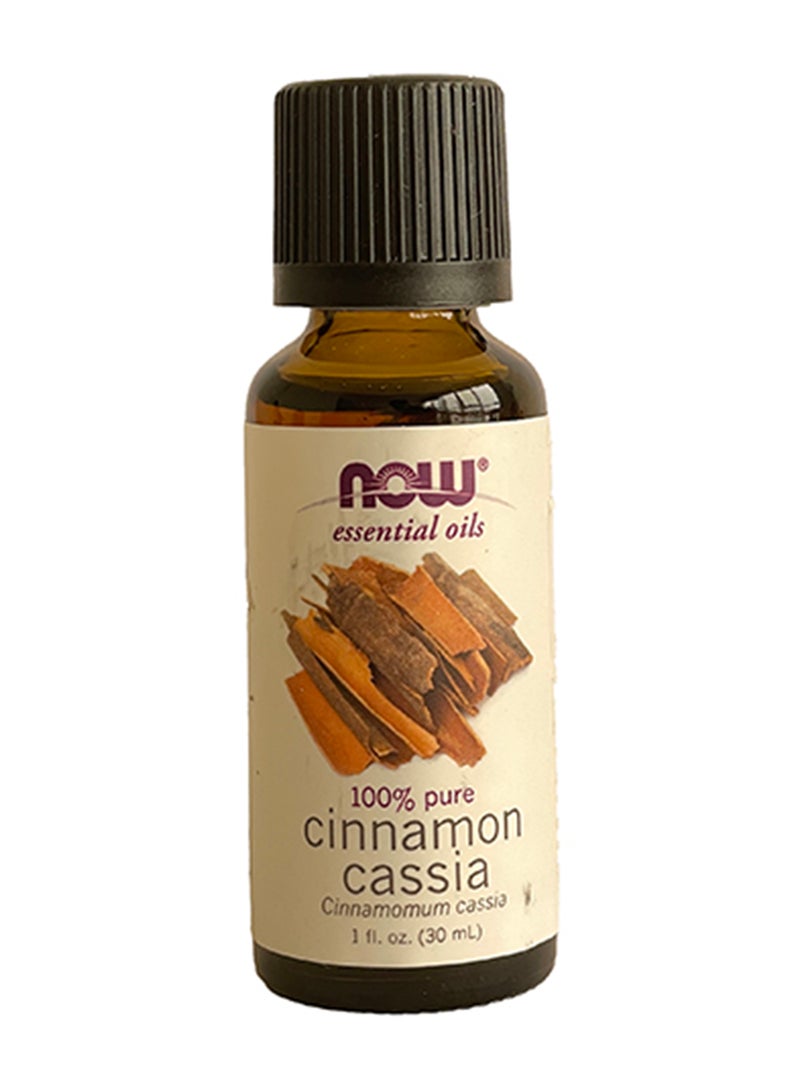 now Cinnamon Cassia Oil 1 Oz 100 Pure