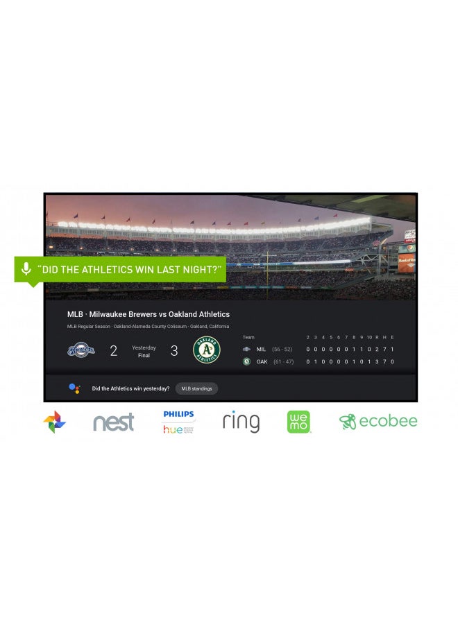 Nvidia - NVIDIA SHIELD Android TV Streaming Media Player; 4K HDR, live sports, Dolby Vision-Atmos, AI-enhanced upscaling, GeForce NOW cloud gaming, Google Assistant Built-In, Works with Alexa - Image 1