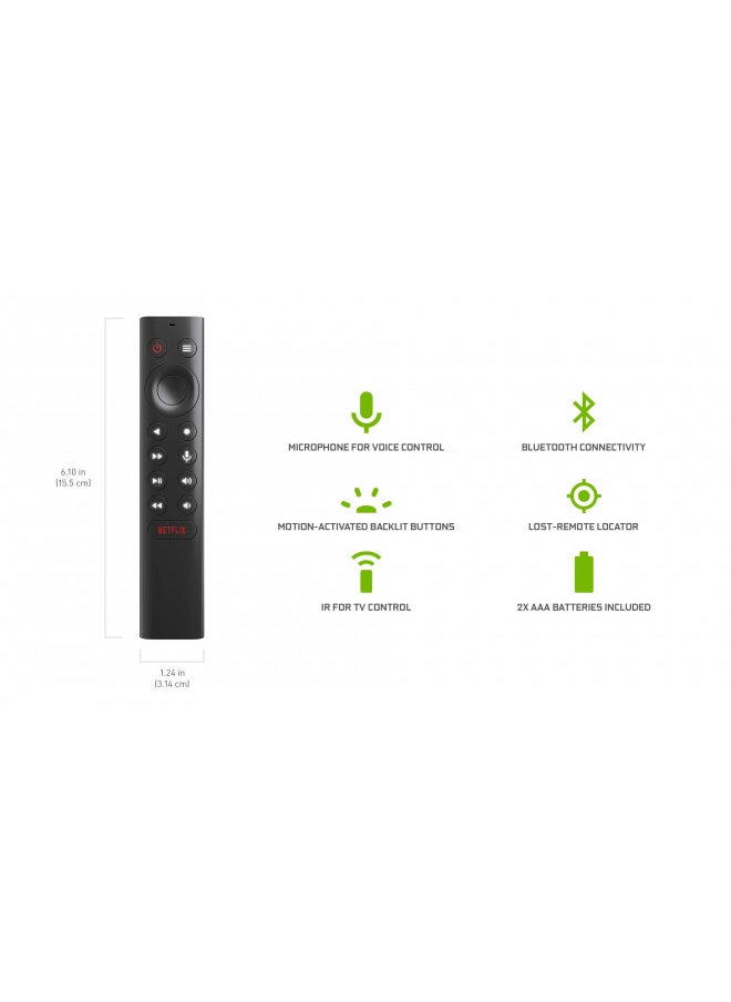 Nvidia - NVIDIA SHIELD Android TV Streaming Media Player; 4K HDR, live sports, Dolby Vision-Atmos, AI-enhanced upscaling, GeForce NOW cloud gaming, Google Assistant Built-In, Works with Alexa - Image 1