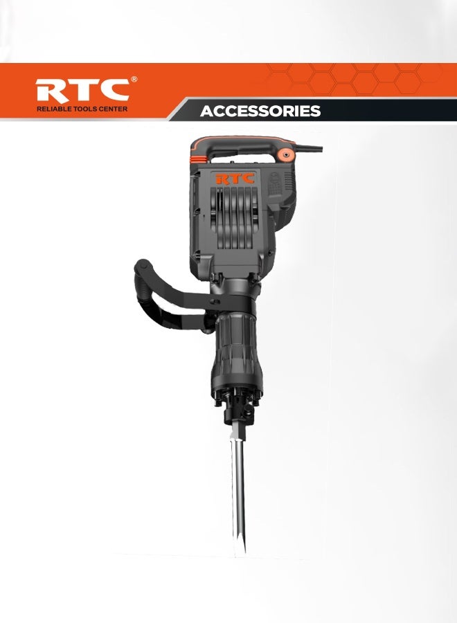 RTC 760 Demolition Hammer – 1700W, 56 Joules, 1-Year Warranty – Industrial Heavy Duty Electric Breaker - Image 1