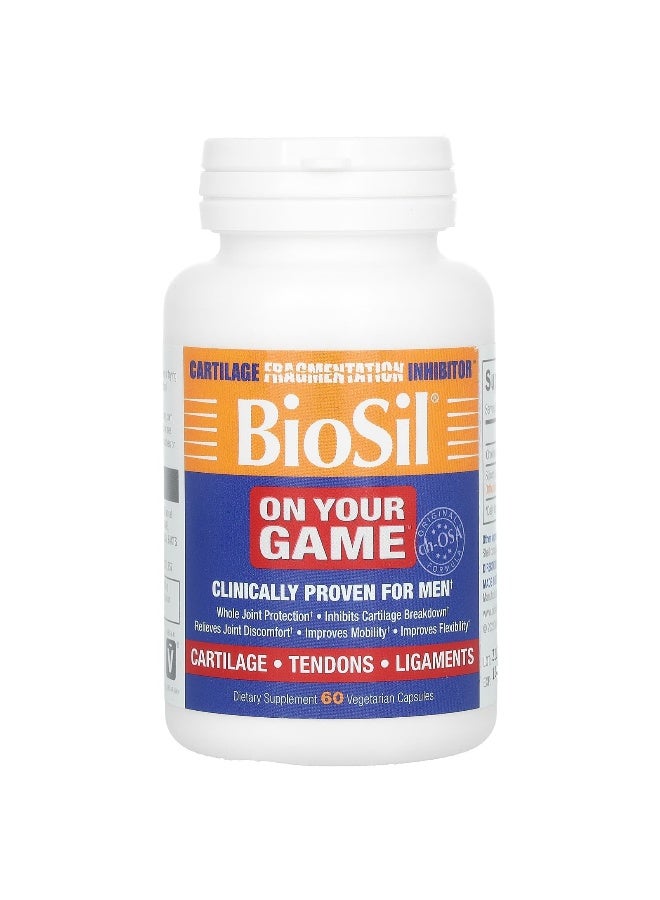 BIOSIL Biosil, On Your Game, 60 Vegetarian Capsules - Image 3