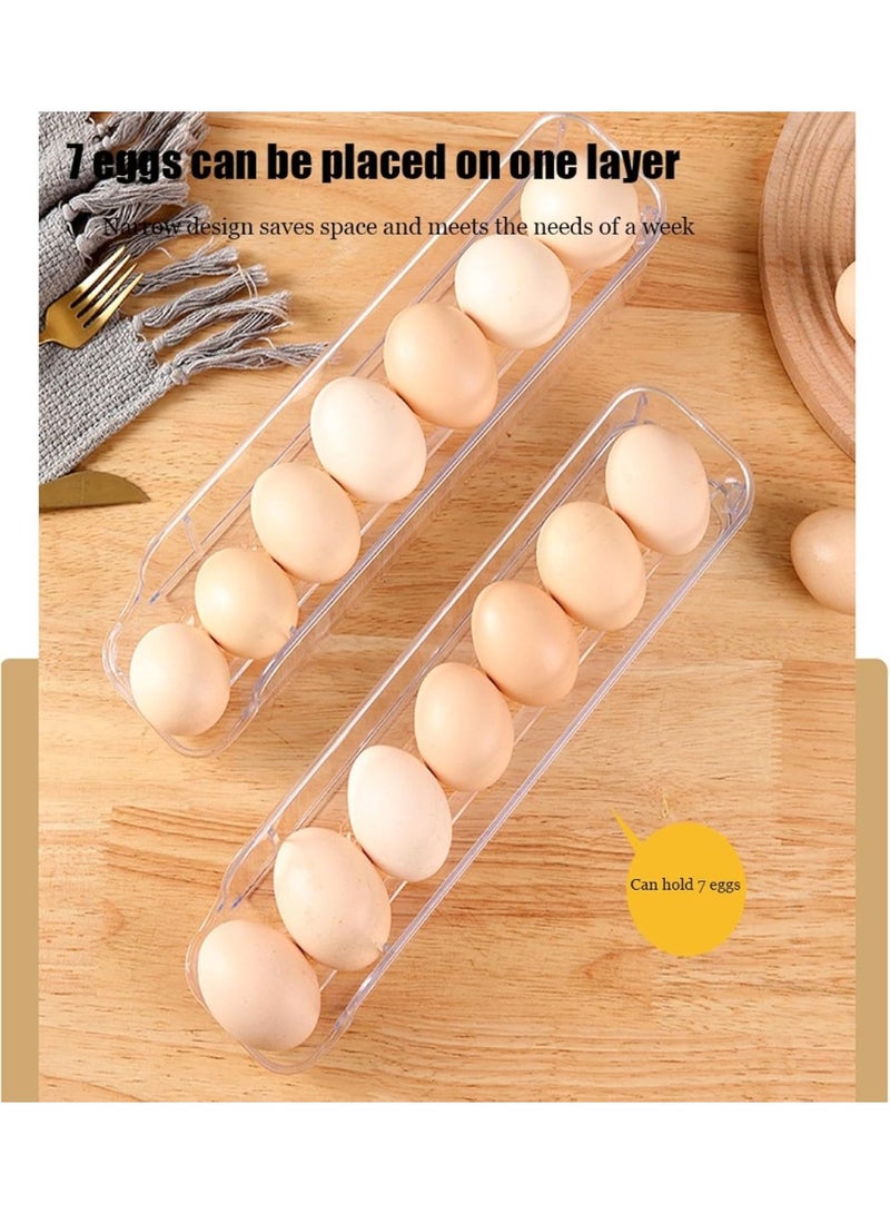 دولار منظم بيض أكريليك 2 دور سعة 28 بيضة - Image 4