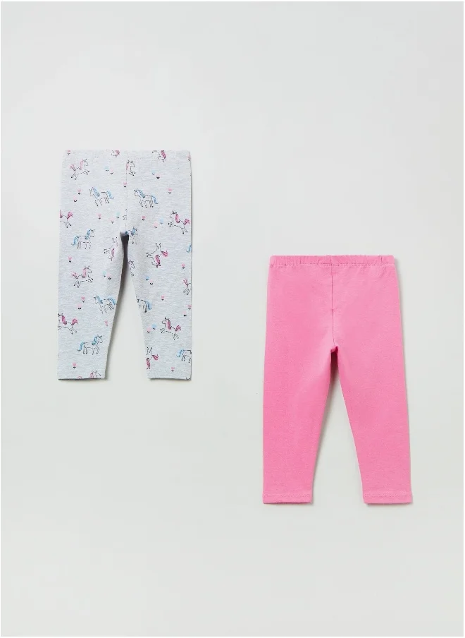 Ovs OVS Two-Pack Leggings With Print