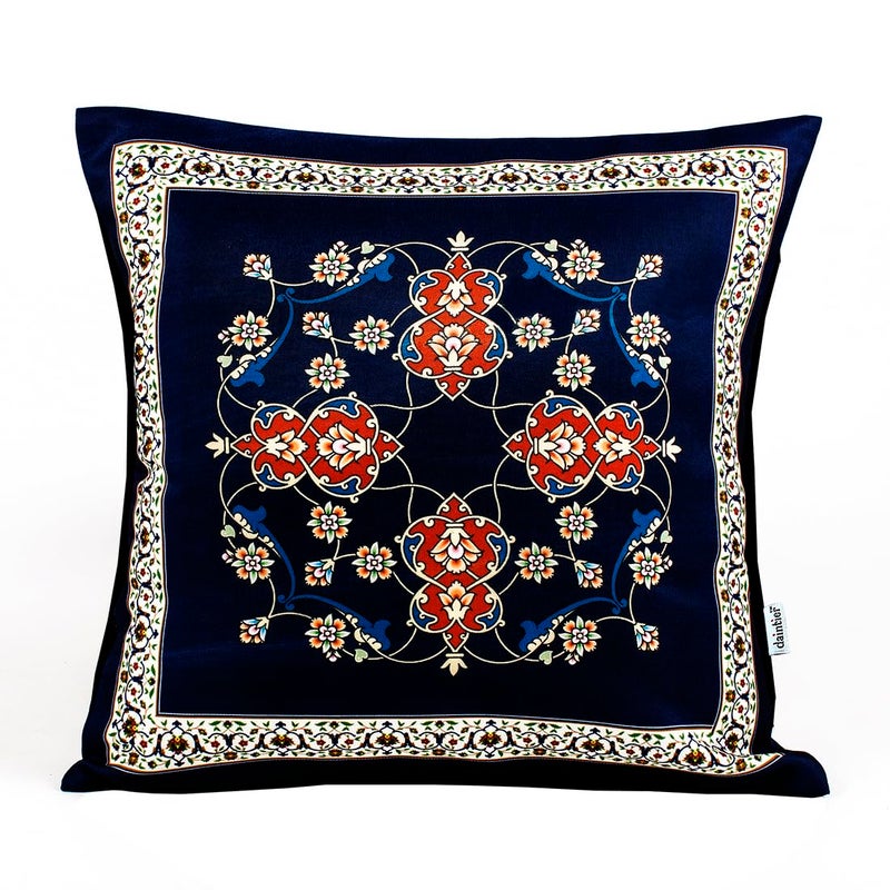 daintier Sofa Cushion Pillow Covers Multicolor Set of 2 Cushion Covers 16X16 Inches Sparrows Multicolor Design 11
