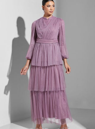 Tiered Tulle Dress