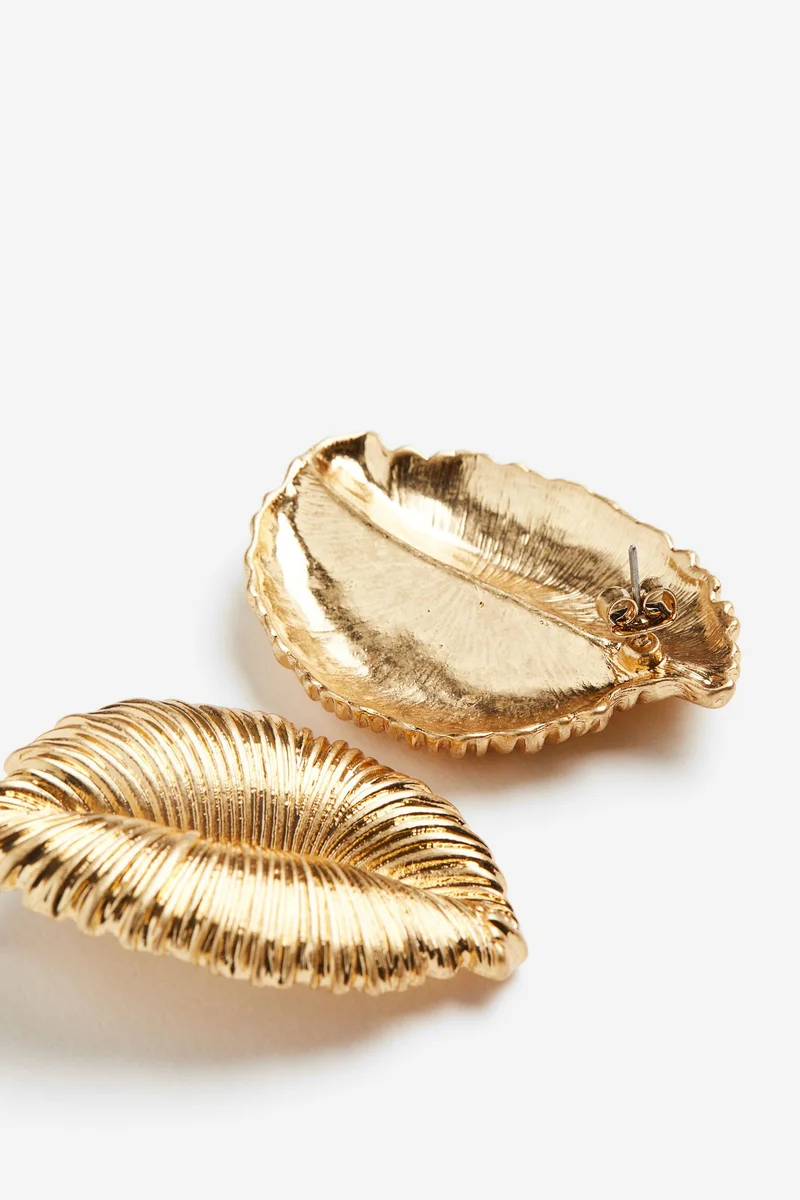 H&M Leaf-shaped earrings