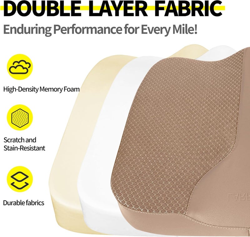 LARROUS Comfort Memory Foam Car Seat Cushion - Image 2