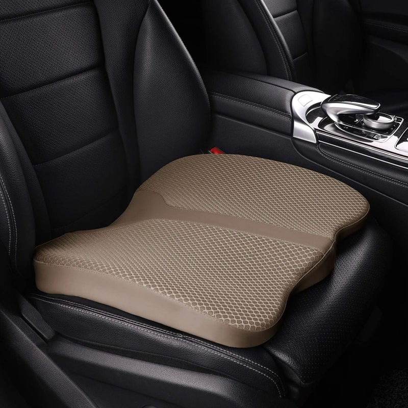 LARROUS Comfort Memory Foam Car Seat Cushion - Image 1