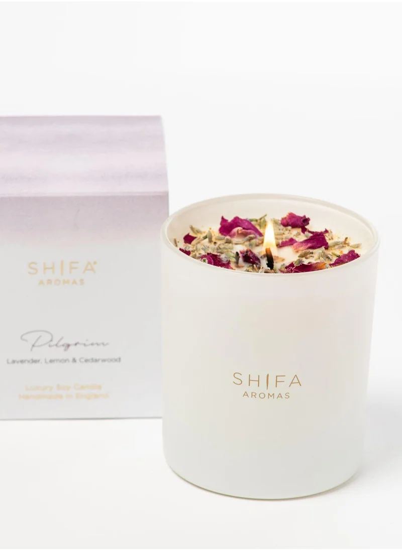 Shifa Aromas 30cl Glass Candle - Pilgrim