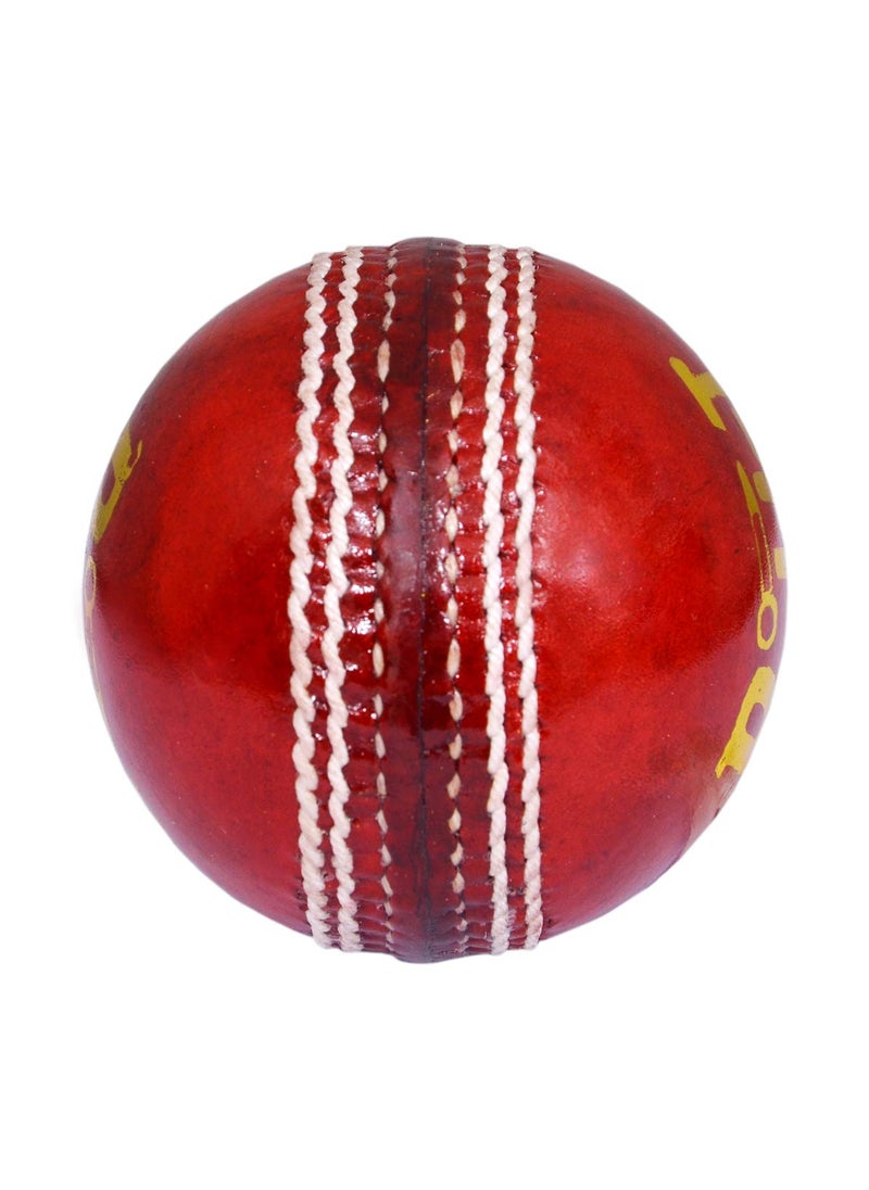 RKS RKS Bullet Cricket Leather Ball Red 2 Cup  - Image 2