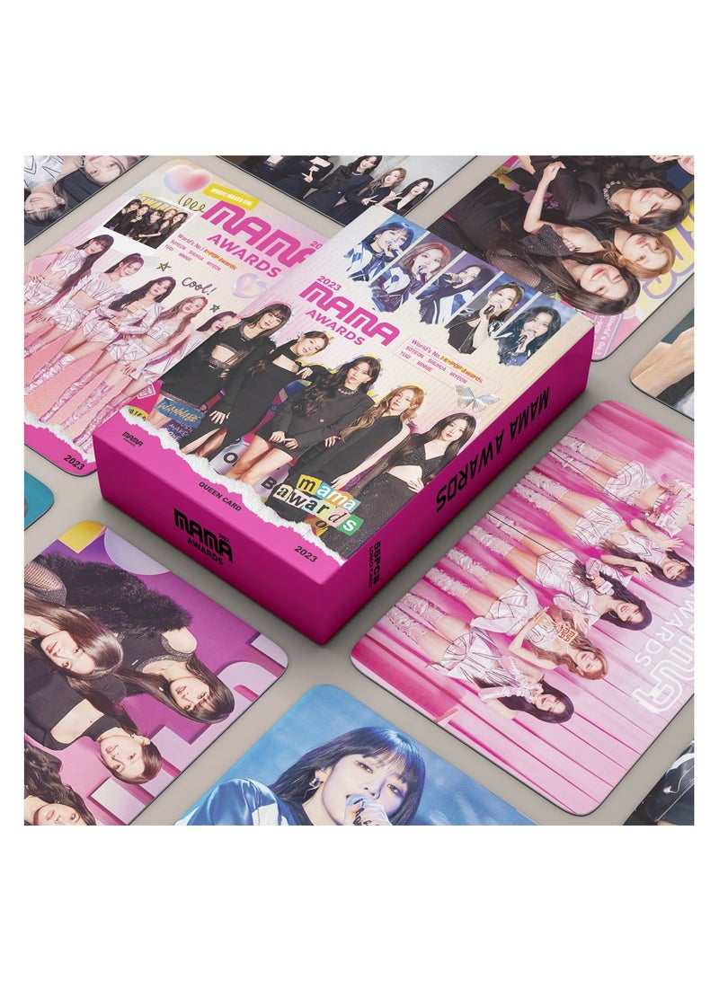 NIBEMINENT 55 Pcs Kpop (G)I-DLE MAMA AWARDS Lomo Cards Card For Fans Collection Gifts - Image 2