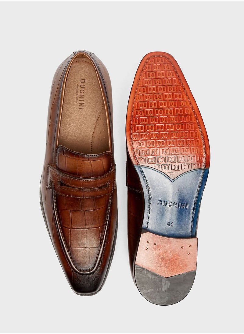 DUCHINI - Formal Slip On Shoes - Image 1