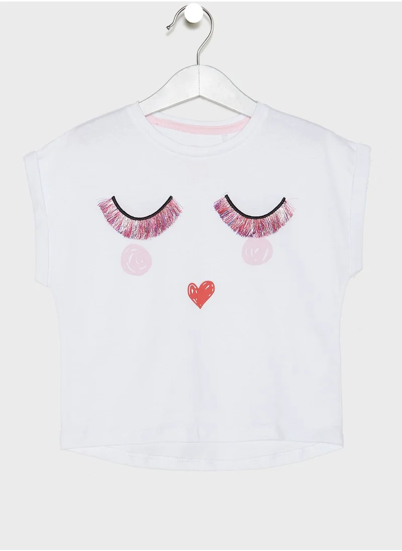 Reserved Kids Graphic Long Pyjama Set