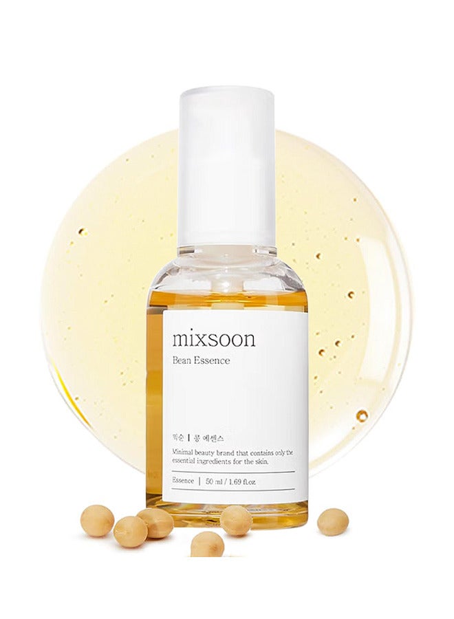 mixsoon Bean Essence 1.69 Fl Oz / 50ml, Natural Fermented Soybean Serum For Moisturization And Skin Nourishment, Cruelty Free  - Image 1