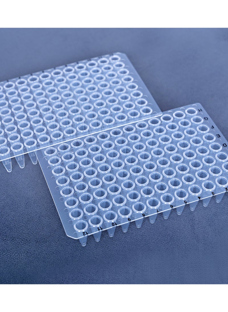 Cellpro ProCycle Mini Skirted PCR Plates, HalfSkirted, 96 x 0.2mI Well, BLACK PRINTED Alphanumerics, A12 cut corner, 10/PK  - Image 4