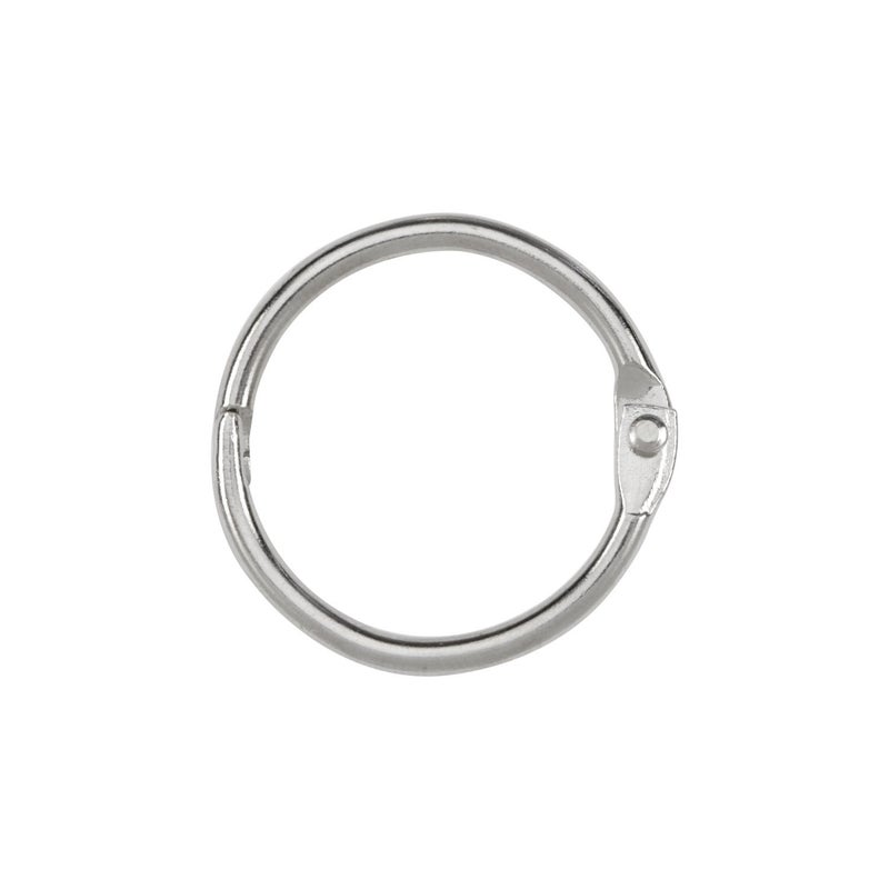 ACCO Brands ACCO Loose Leaf Binder Rings, 1 Inch Capacity, Silver, 100 Rings / Box (72202) - Image 5