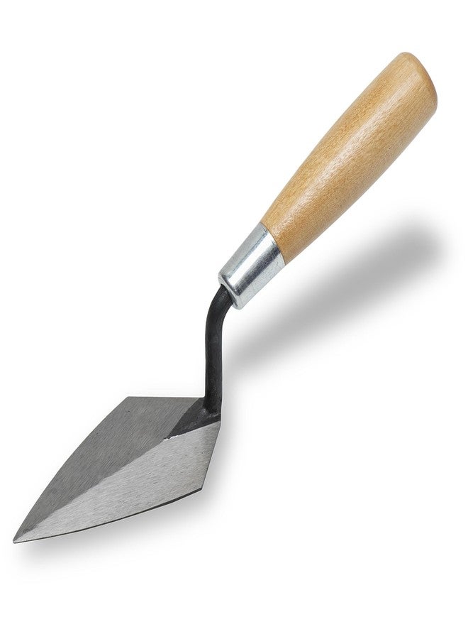 MARSHALLTOWN Archaeology Pointing Trowel, Wood Handle, 5 x 2 1/2 Inch Heavy-Duty Pointing Trowel, Made in The USA, 45 5S - Image 1