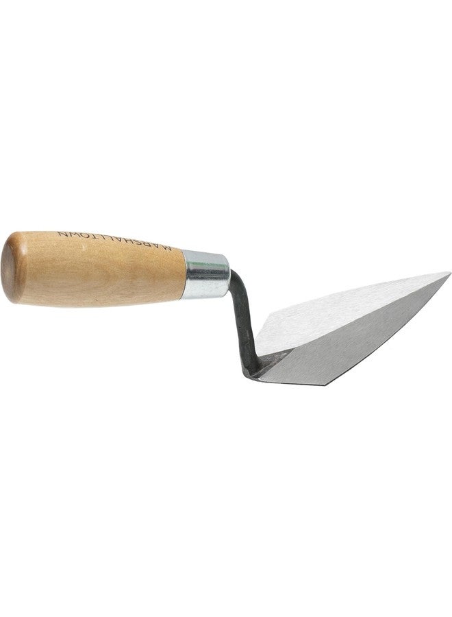 MARSHALLTOWN Archaeology Pointing Trowel, Wood Handle, 5 x 2 1/2 Inch Heavy-Duty Pointing Trowel, Made in The USA, 45 5S - Image 3