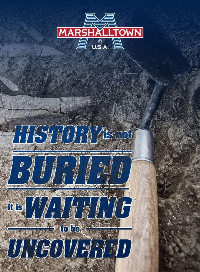 MARSHALLTOWN Archaeology Pointing Trowel, Wood Handle, 5 x 2 1/2 Inch Heavy-Duty Pointing Trowel, Made in The USA, 45 5S - Image 4