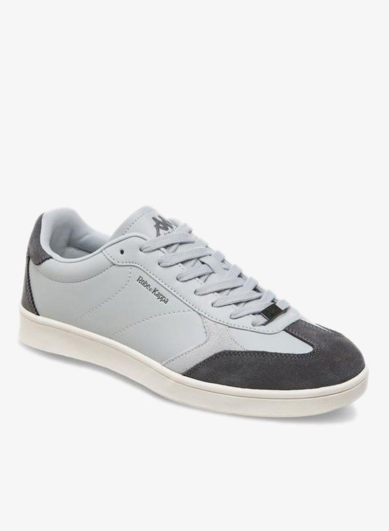 Kappa Men Lace-Up Leather Ankle Sneakers - Image 2