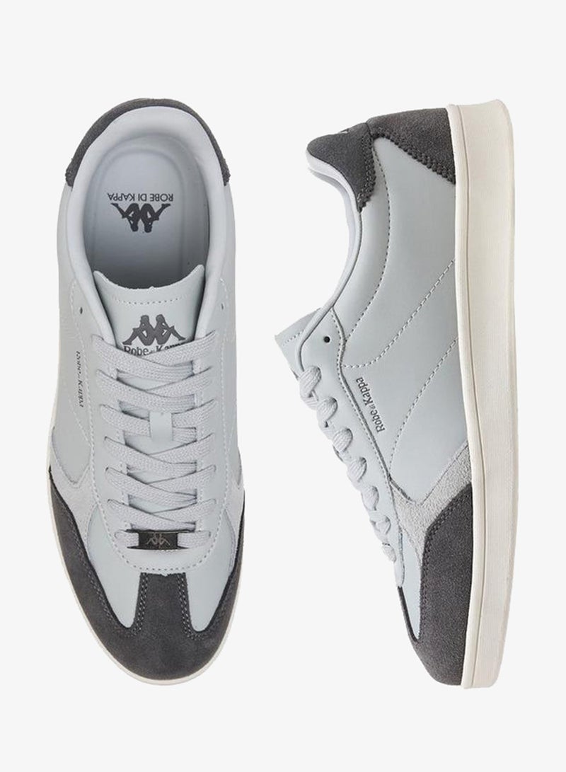 Kappa Men Lace-Up Leather Ankle Sneakers - Image 3