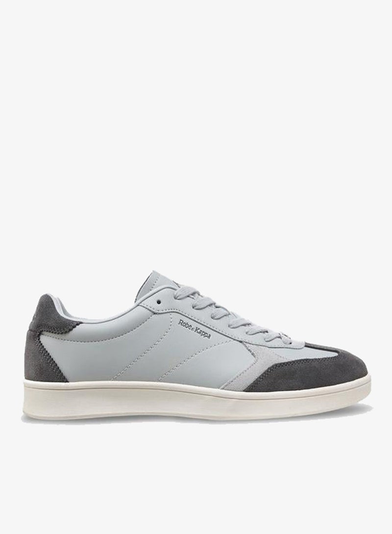 Kappa Men Lace-Up Leather Ankle Sneakers - Image 1