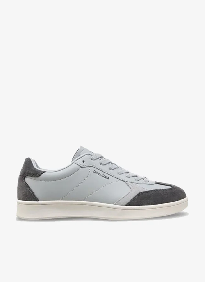كابا Men Lace-Up Leather Ankle Sneakers