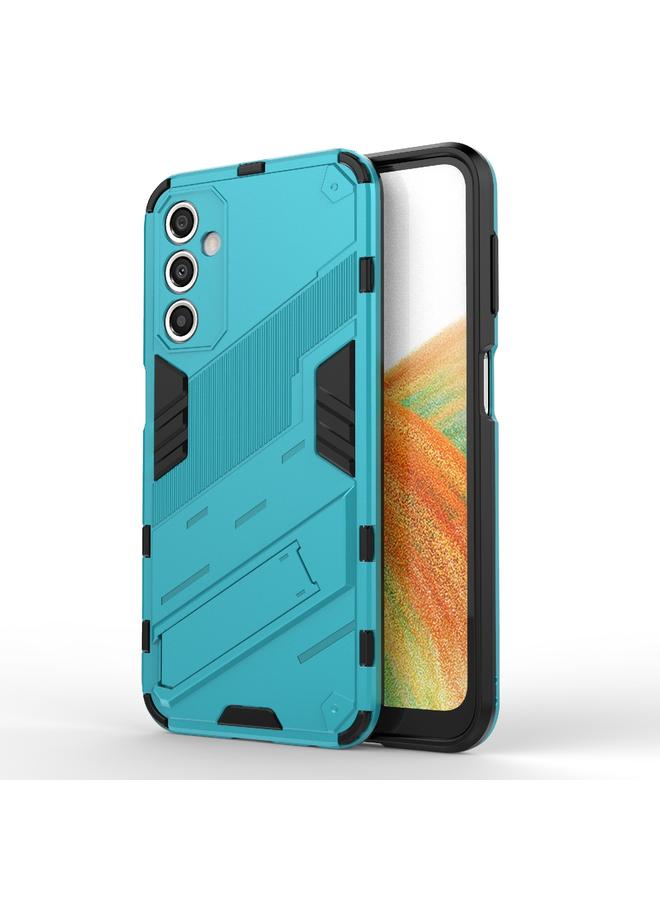 S-TOP Case For Samsung Galaxy A24 5G / A24 4G Punk Armor 2 in 1 PC + TPU Shockproof Phone Case with Invisible Holder - Image 1