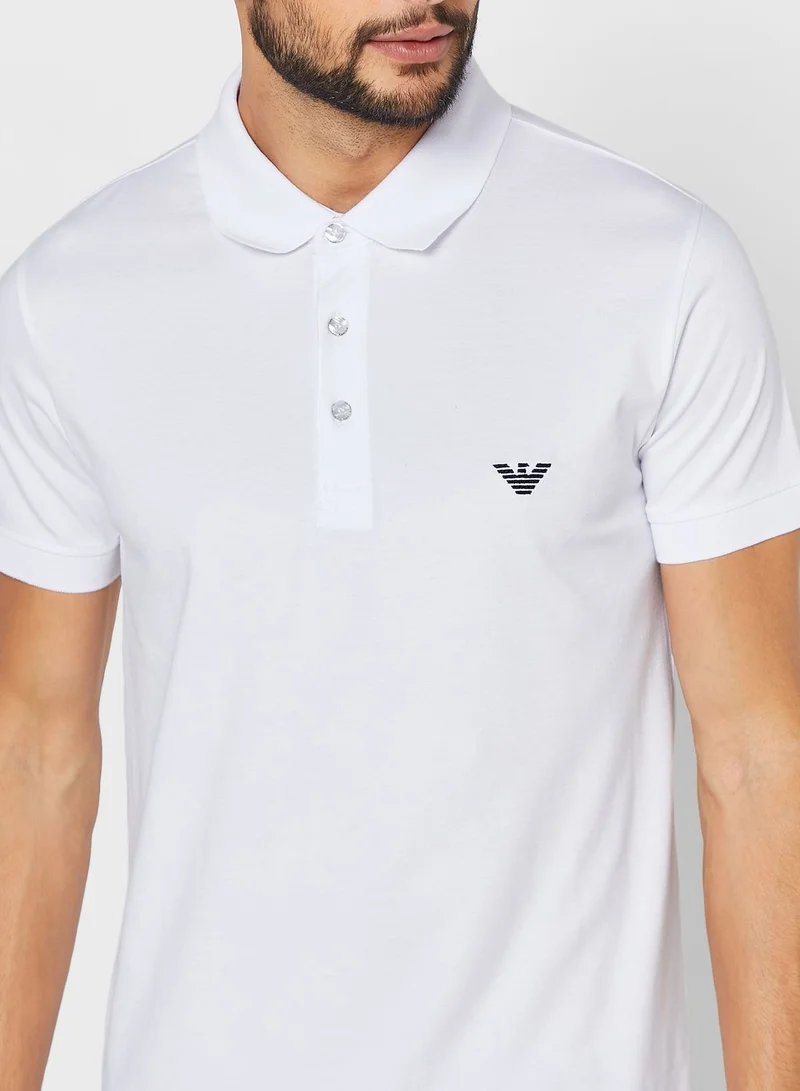 EMPORIO ARMANI Chest Logo Polo