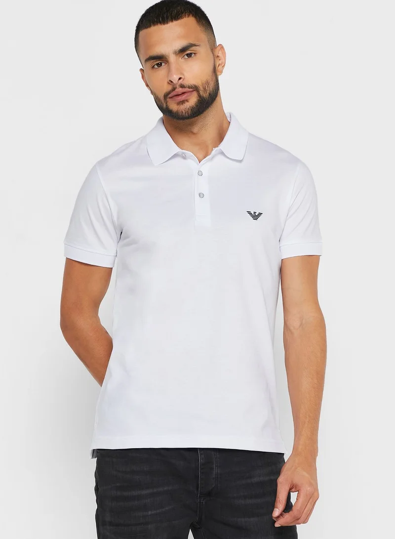EMPORIO ARMANI Chest Logo Polo