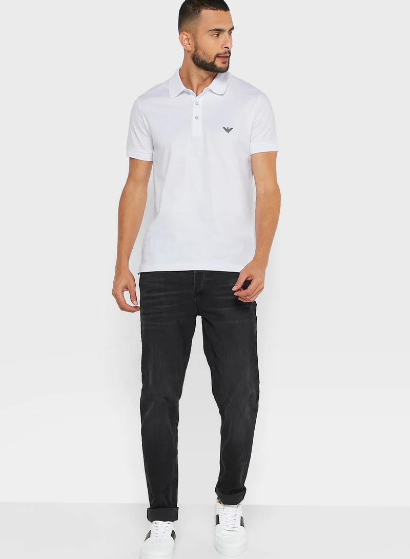 EMPORIO ARMANI Chest Logo Polo